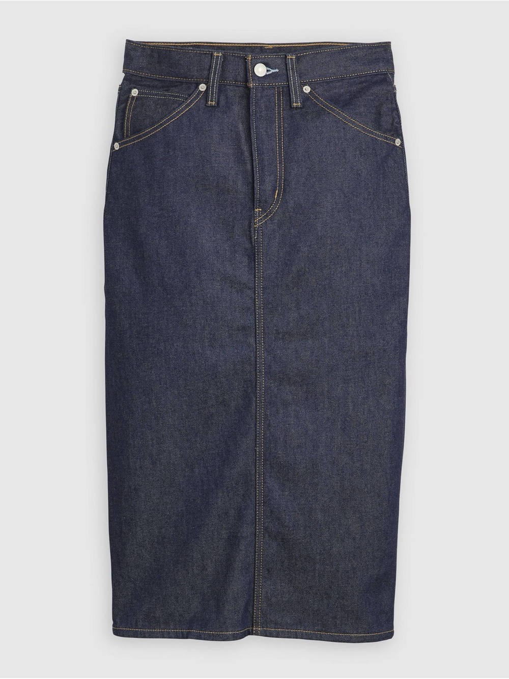 Levi’s High Rise Back Slit Skirt